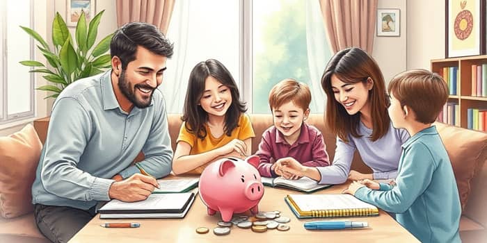 Padres Financieros: Guía para Educar con el Ejemplo en Casa